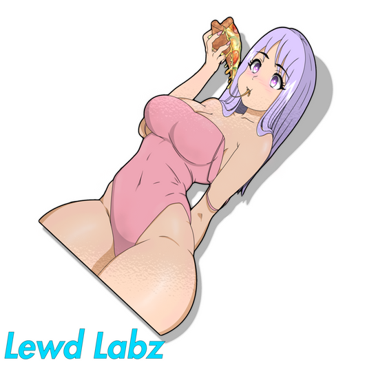 Pizza Girl Kisscut